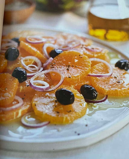Salade d’oranges à la Sicilienne
