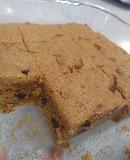 Gluten Free Peanut Butter Blondies