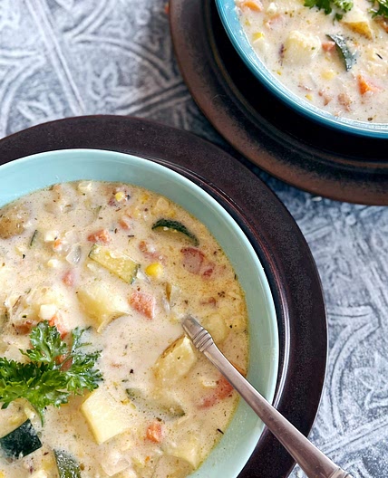 Zucchini Corn Chowder