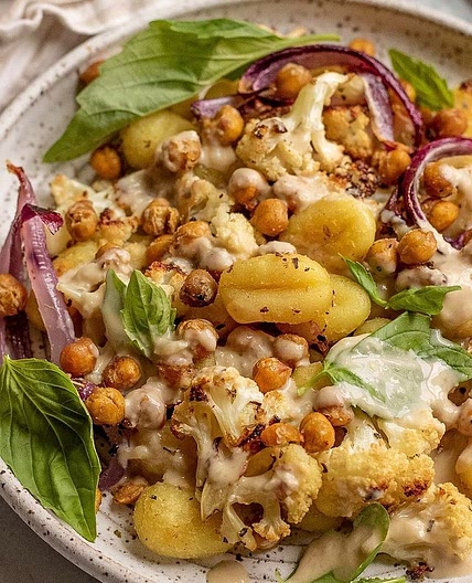 Roasted Gnocchi With Caramelized Cauliflower 