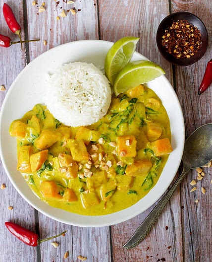 Sweet Potato Satay Curry