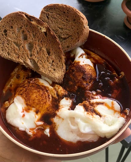 Çılbır (Turkish Poached Eggs)
