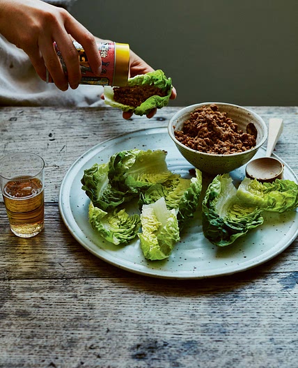 Japanese lettuce wraps nikomisu