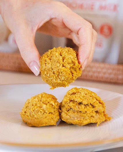 No-bake Golden Latte Cookies