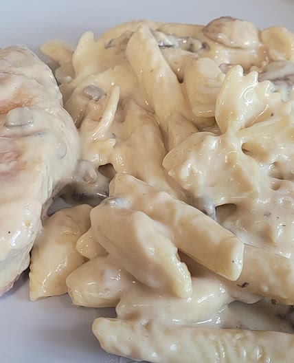House Pork Chops Noodles and Gravy