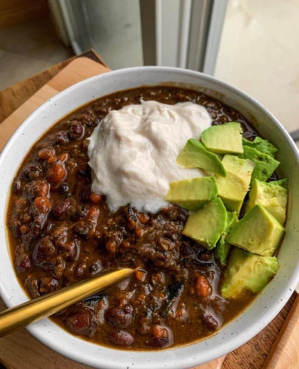 Smoky Black Bean Soup 