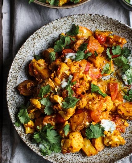 Roasted Aloo Gobi Curry