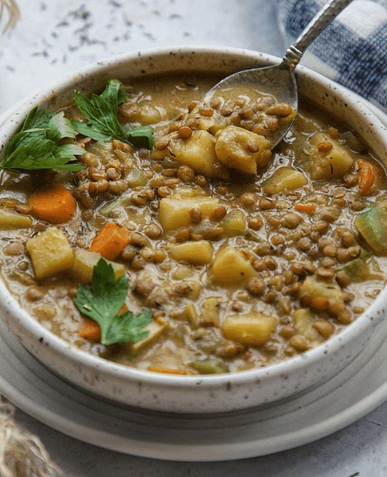 Slow Cooker Lentil Stew