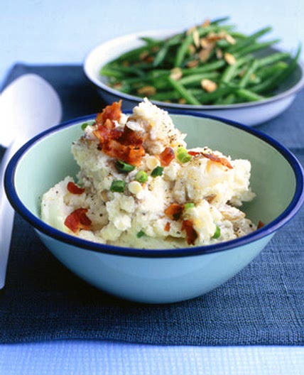 Potato Salad with Sour Cream and Scallions