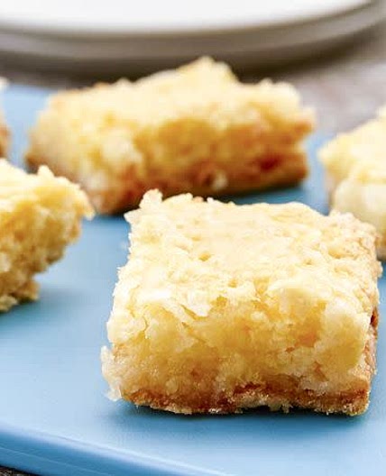 Glazed Lemon-Coconut Bars (Cooking for 2)