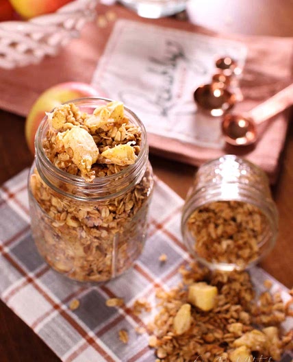 Small Batch Apple Granola