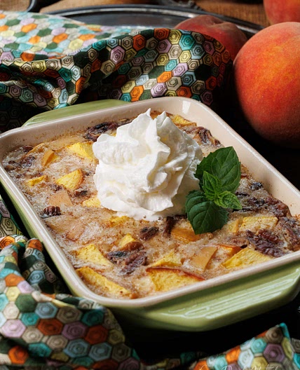 Mini Peaches And Cream Rice Pudding