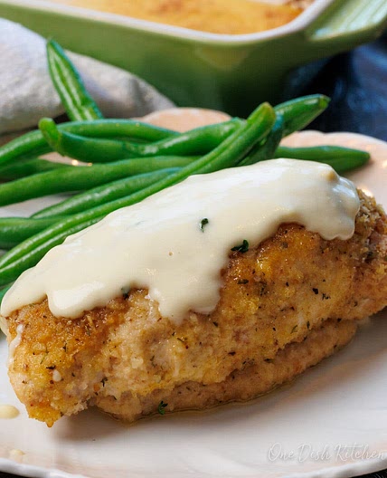Chicken Cordon Bleu For One