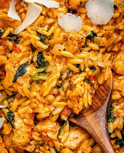 Cajun Chicken Orzo