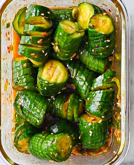 Korean Cucumber Salad