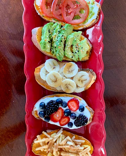 Sweet Potato Toasts