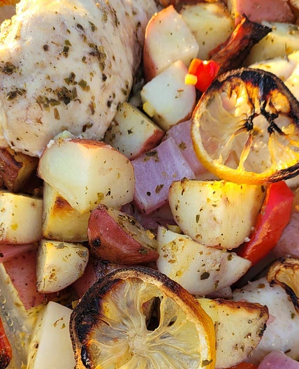 Lemony Mediterranean Chicken