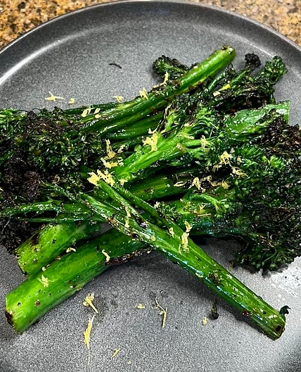 Grilled Baby Broccoli
