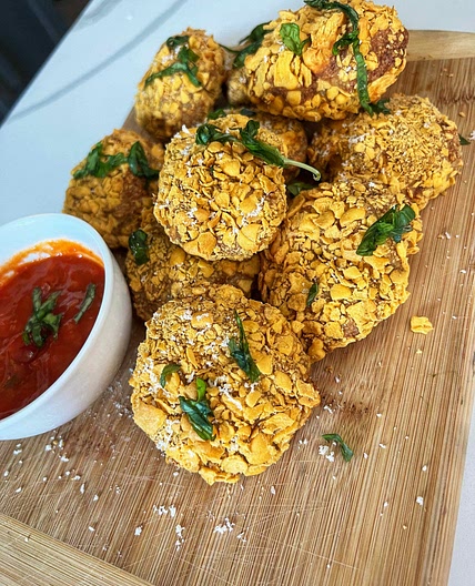 Goldfish Cheese Crackers Coated Nuggets — Angiela Eats 