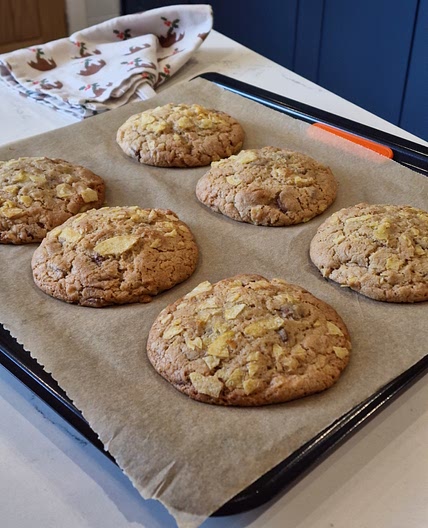 Walkers Cheese & Onion Chocolate Chip Cookies (30 minute cookies)
