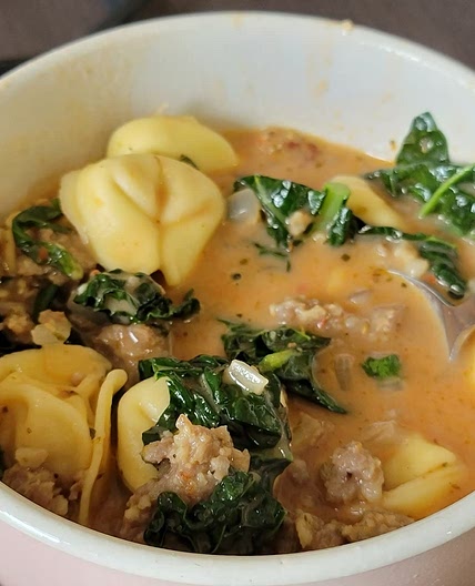 Creamy Tortellini Soup