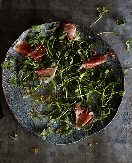 Volpi’s Fresh Spring Herb Salad With Prosciutto