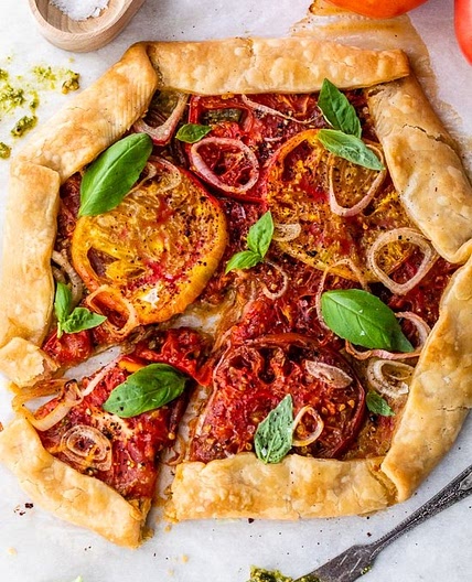 Heirloom Tomato Galette