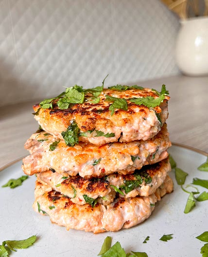 Sweet Chilli Salmon Cakes