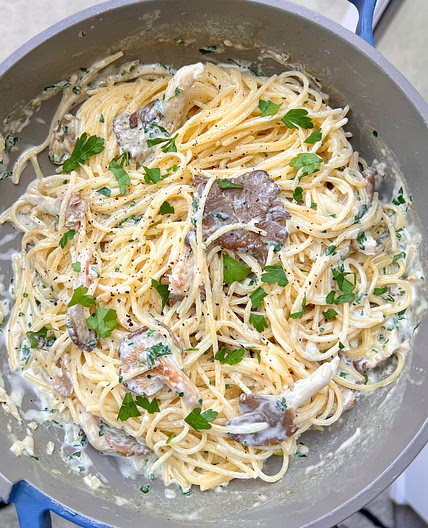 Creamy Mushroom Pasta