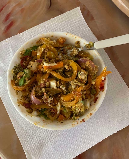 Cooked Rainbow Salad