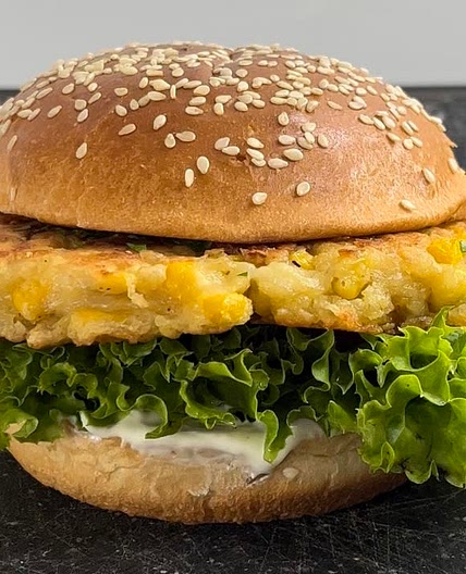 Corn burger