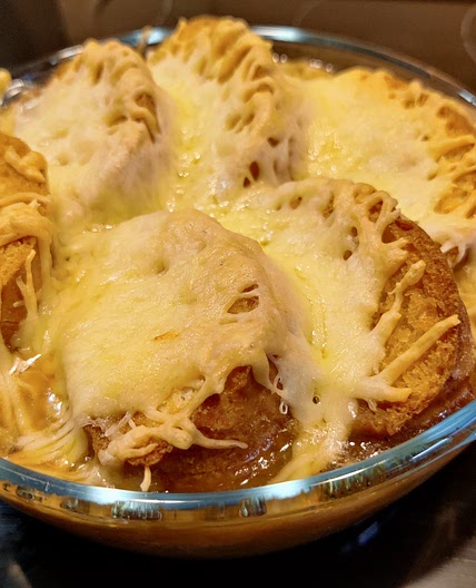 Französische Zwiebelsuppe