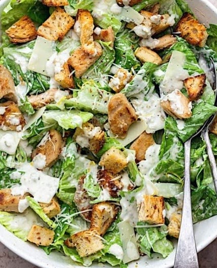 Healthy But Tasty Chicken Ceaser Salad