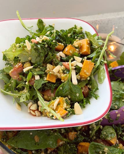 Hot and Healthy Salad