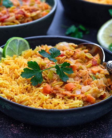 Dahl de lentilles corail et légumes d'hiver (extrait de mon e-book) - Amandine Cooking