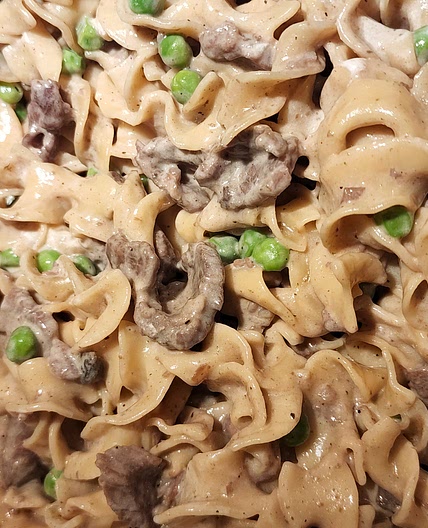 Beef Stroganoff for Instant Pot