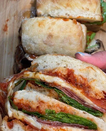 Italian Panini and Vegetarian Panini