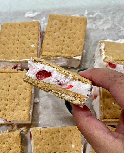 Cool whip ice cream sandwiches