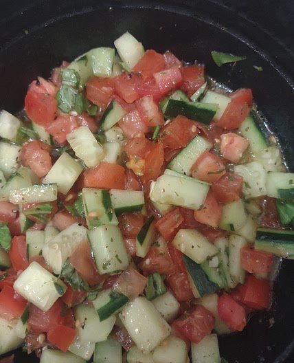 Cucumber Tomato Salad