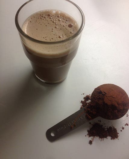 Varm choklad med ägg