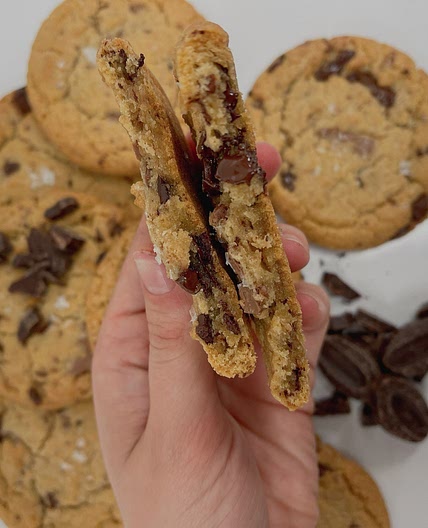 Brown butter chocolate chip cookies 