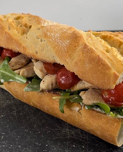 Truffle chicken sandwich