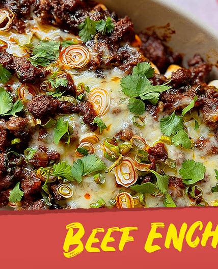 Beef Enchiladas