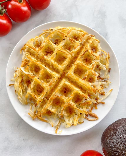 Hash Brown Waffles (Vegan)