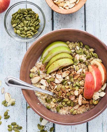 Fall Breakfast Quinoa Bowl