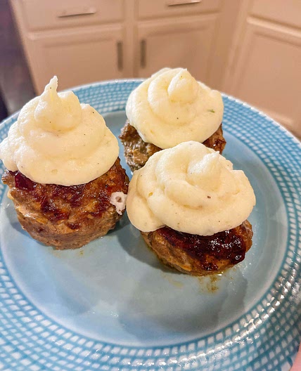 Meatloaf “cupcakes” 