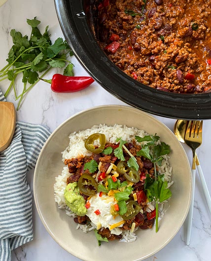 Slow Cooker Chilli Con Carne