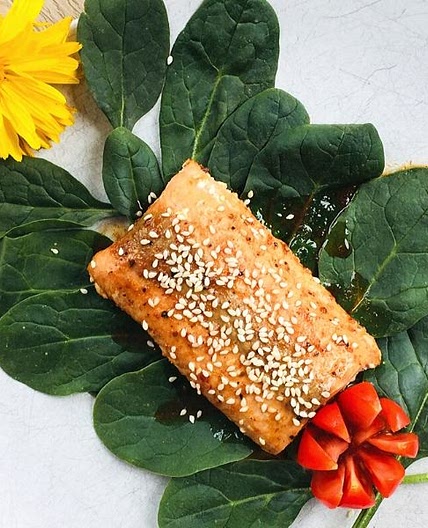 Asian Sesame Salmon