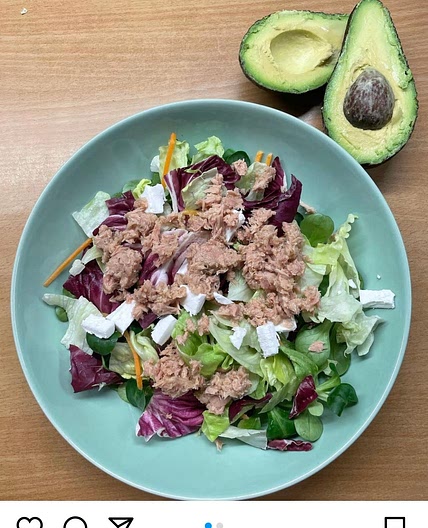 Easy Tuna-Avocado salad🥑