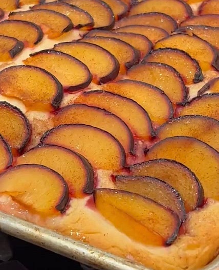 Pflaumenkuchen (plumb cake)